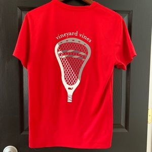Vineyard Vines Lacrosse LAX tshirt